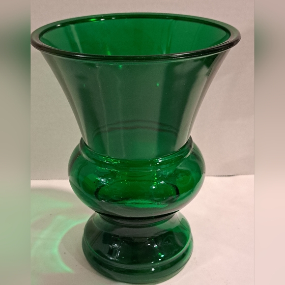 Vintage 1960's Napco Emerald Green Vase Large Flower Vase Floral Display - Picture 4 of 4